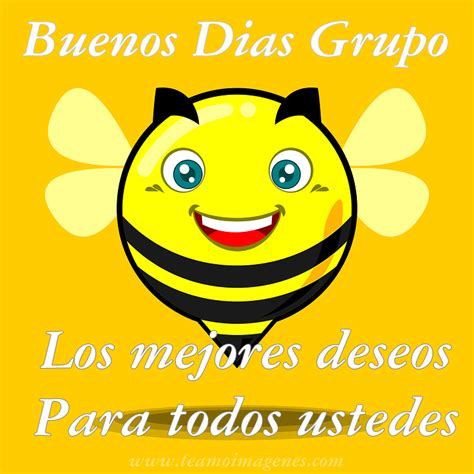 buenos dias hermoso grupo